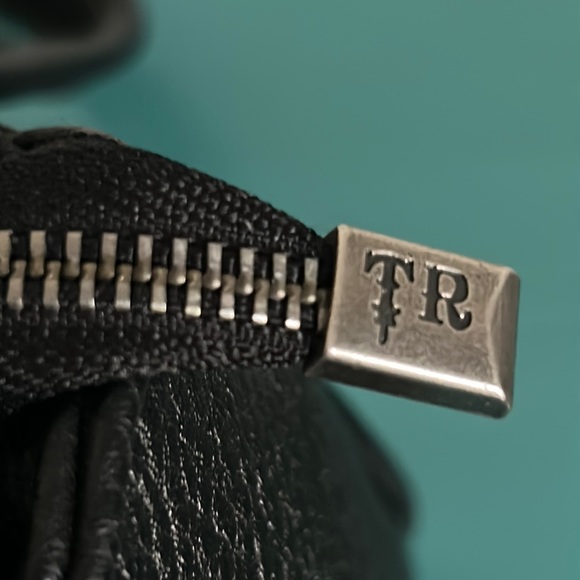 New Trinity Ranch by Montana West Tooled Pebbled Leather Studded Shoulder Bag - Picture 10 of 15